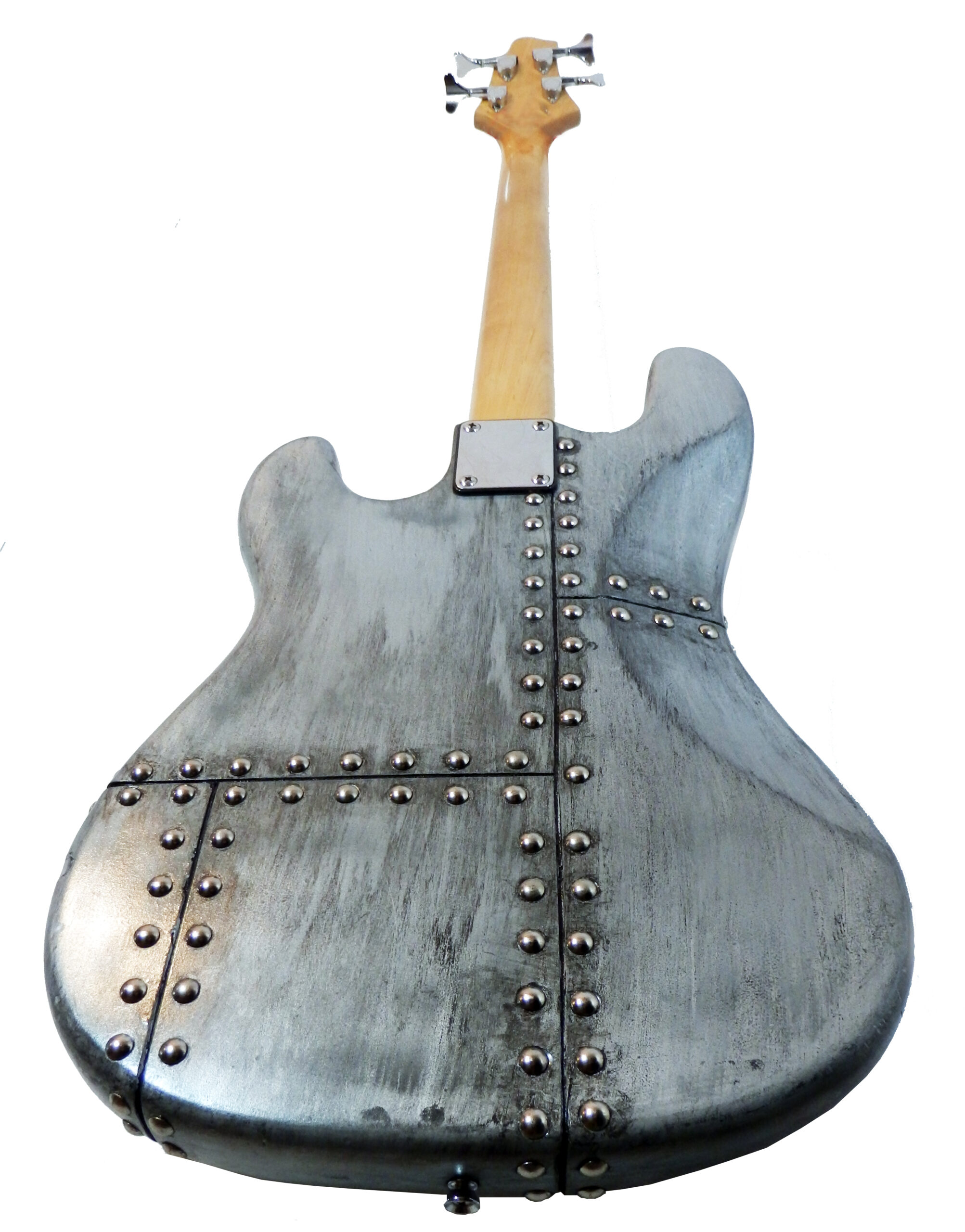 Martper Jazz Bass Custom Metal Steampunk - Custom Guitar Builder Online