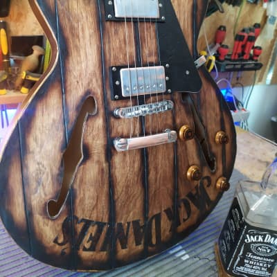 335 Jack Daniel's Custom Vintage Semi-Hollow - Custom Guitar 