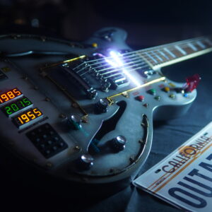 335 Semi-Hollow Back to the Future Guitar (Signed by Jennifer Parker)